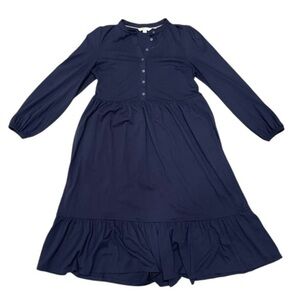 Boden Navy Long Sleeve Dress